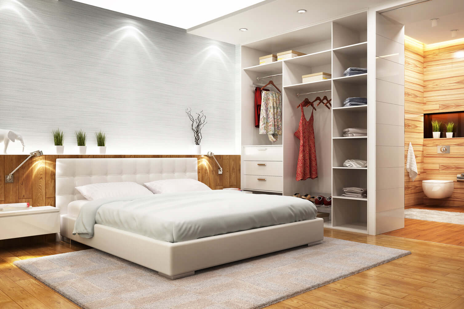 Moderne Einrichtung deines Schlafzimmers - Polsterbett oder Boxspringbett