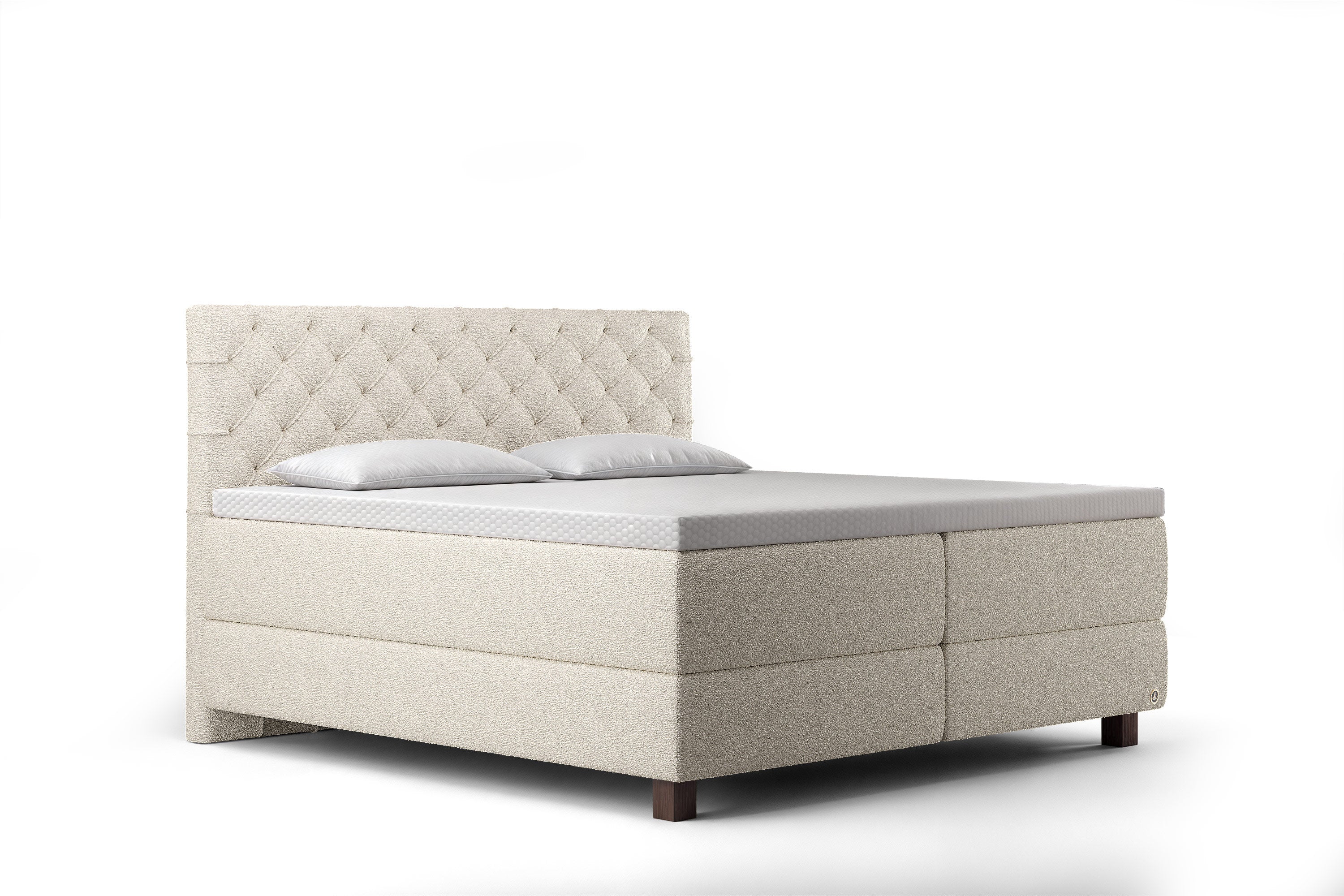 Di-Lara® Artemis Boxspringbett mit Matratze und Topper