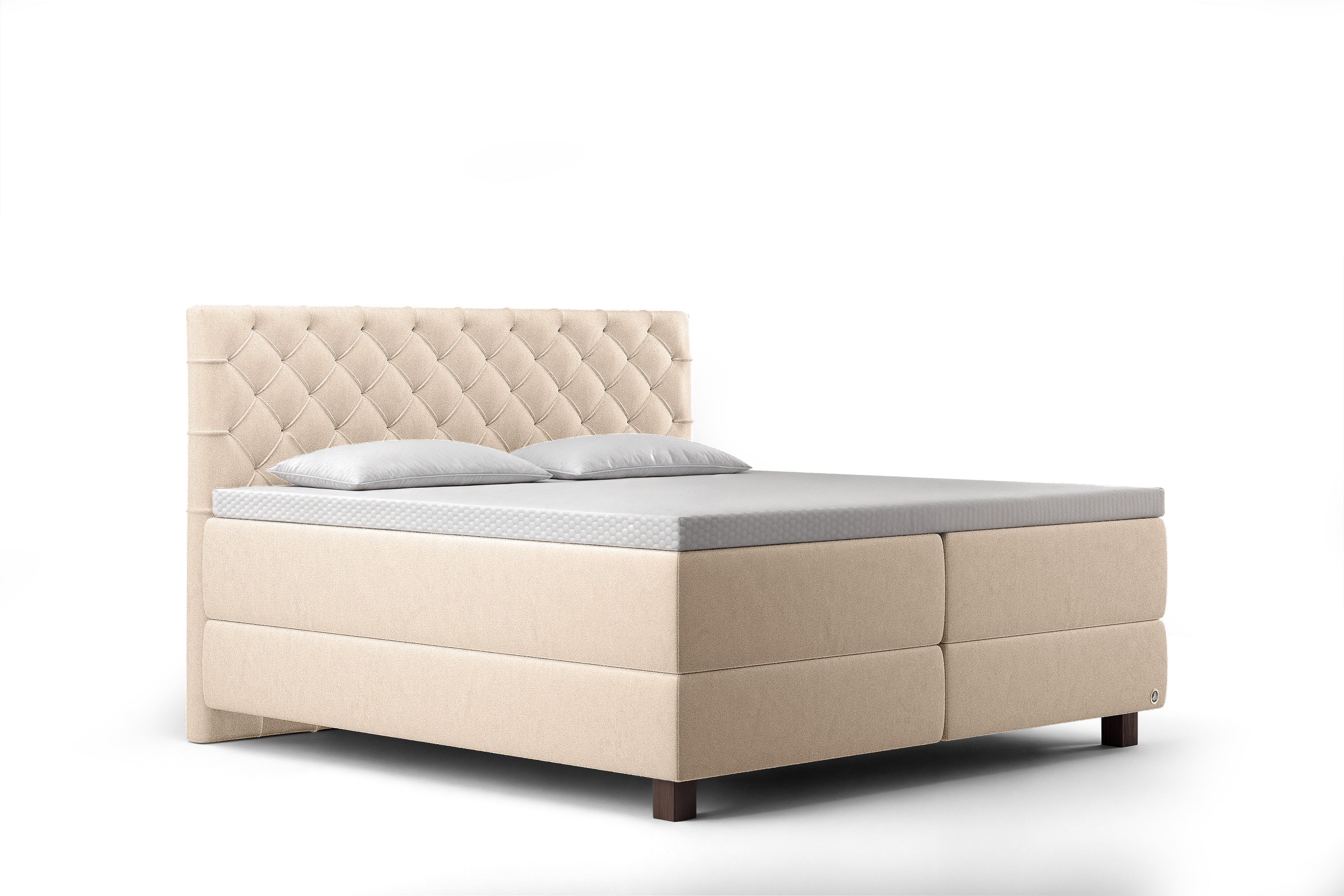Di-Lara® Artemis Boxspringbett mit Matratze und Topper
