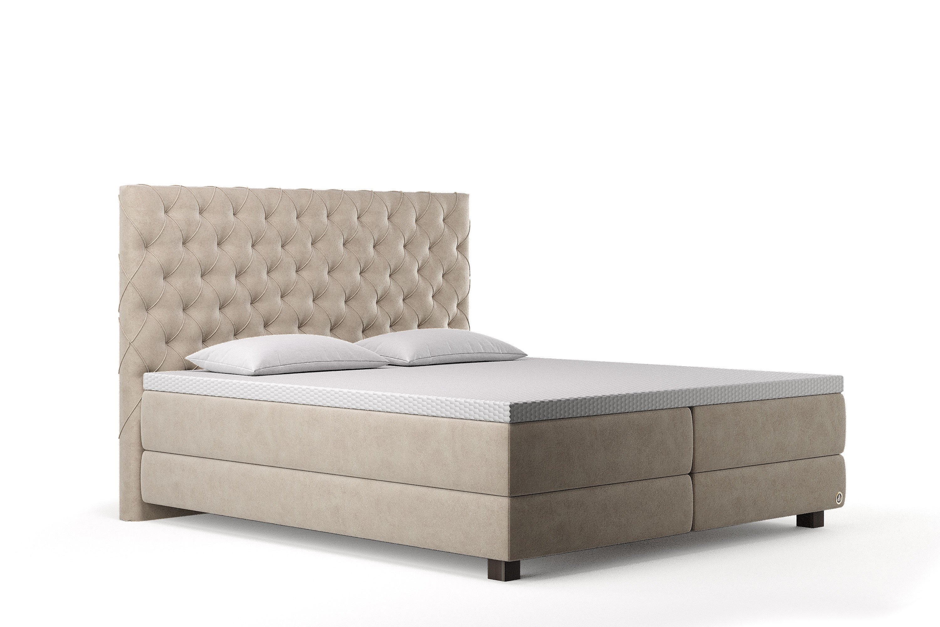 Di-Lara® Xenia Boxspringbett mit Matratze und Topper
