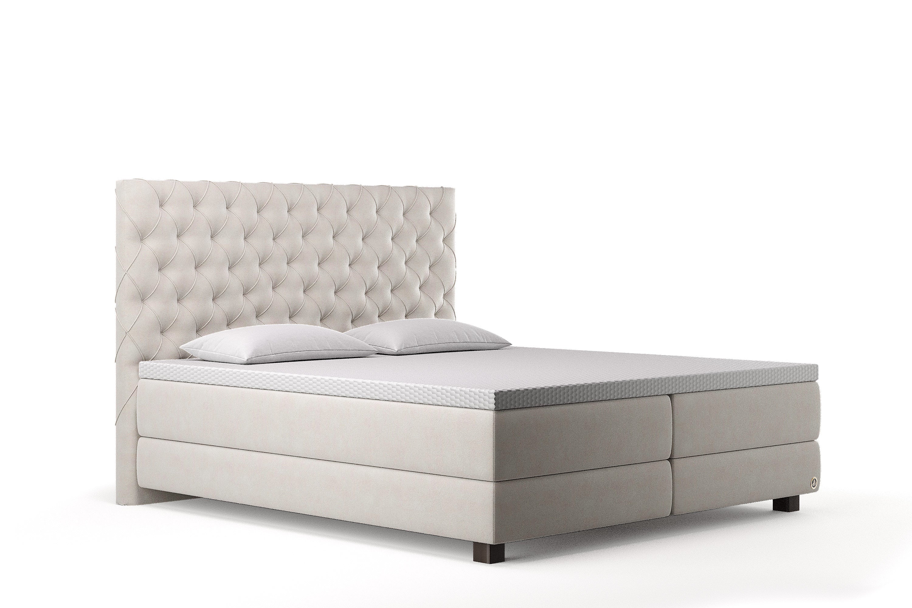 Di-Lara® Xenia Boxspringbett mit Matratze und Topper