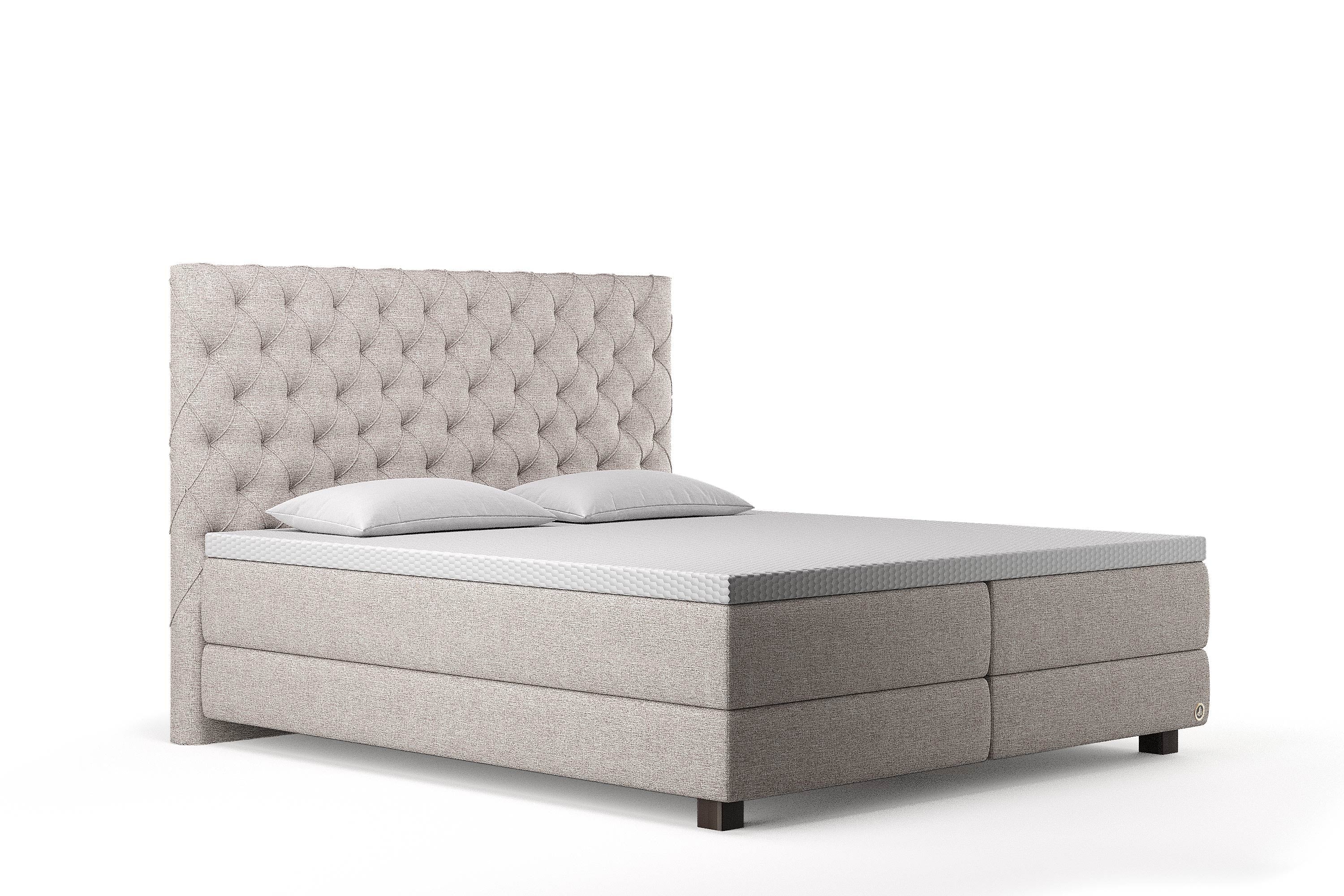 Di-Lara® Xenia Boxspringbett mit Matratze und Topper