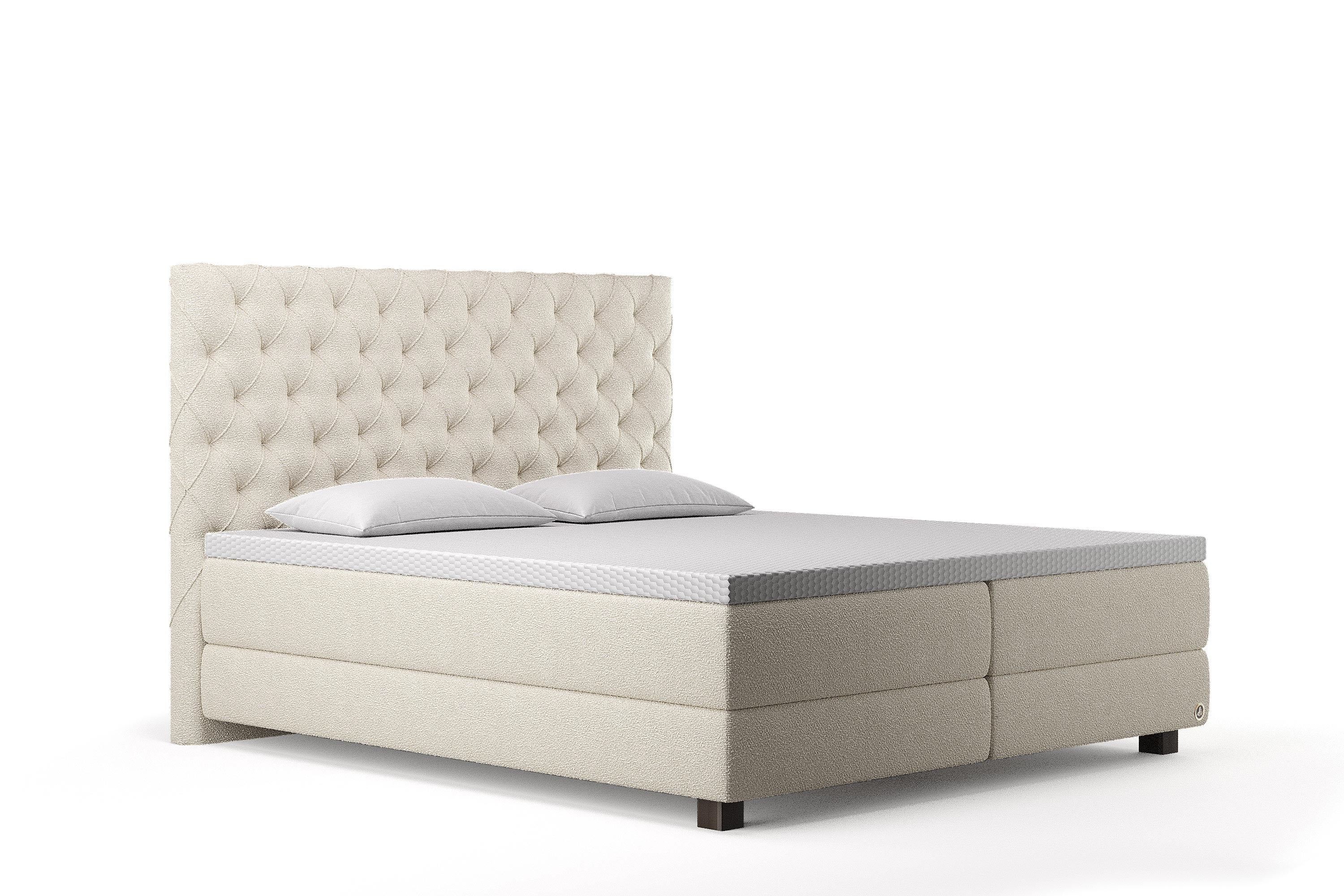 Di-Lara® Xenia Boxspringbett mit Matratze und Topper