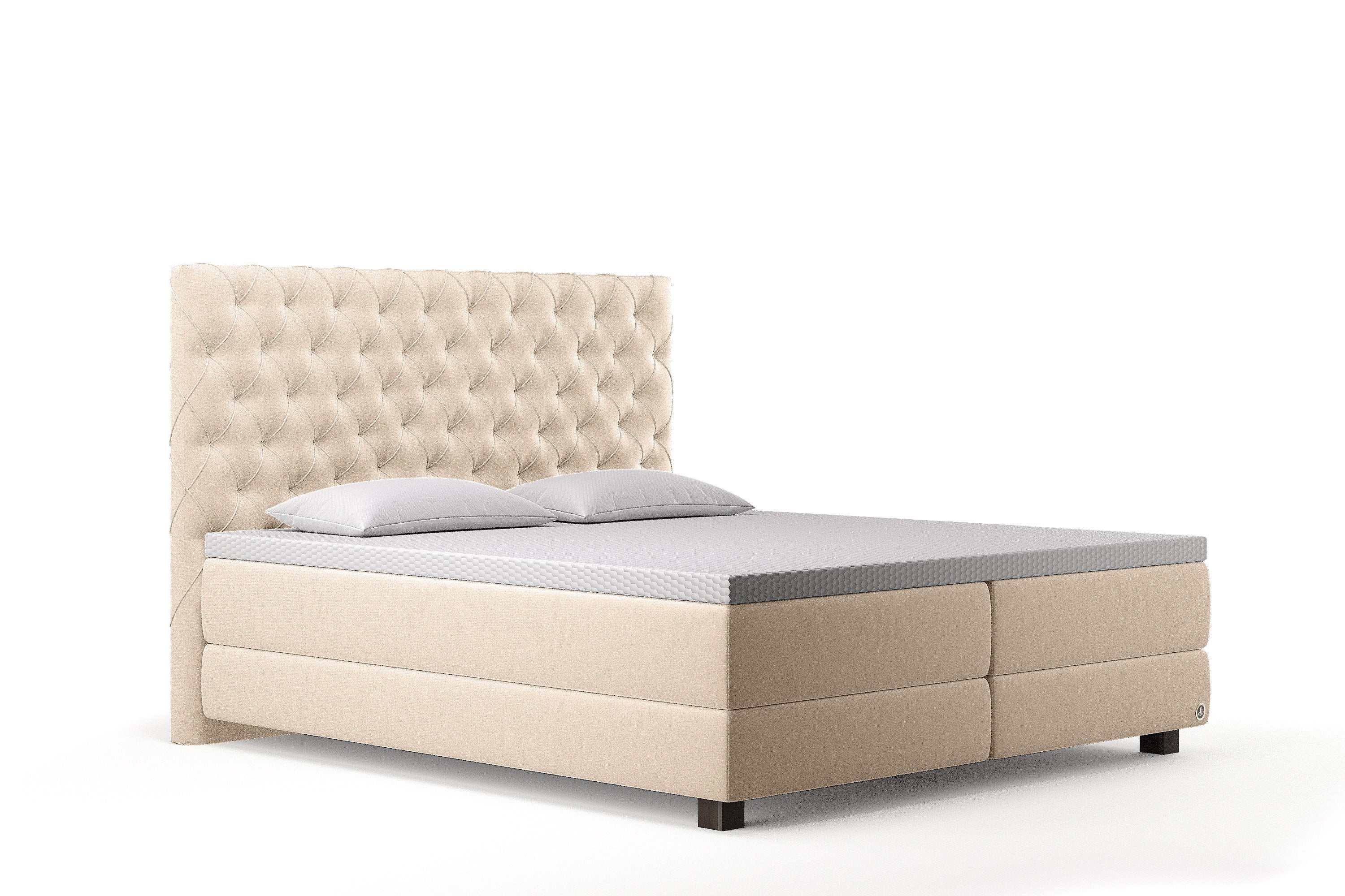 Di-Lara® Xenia Boxspringbett mit Matratze und Topper