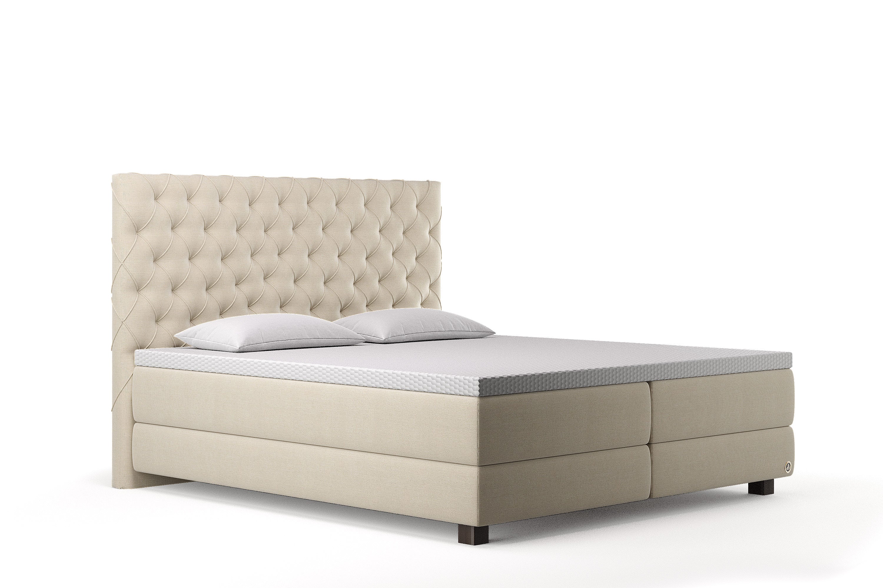 Di-Lara® Xenia Boxspringbett mit Matratze und Topper