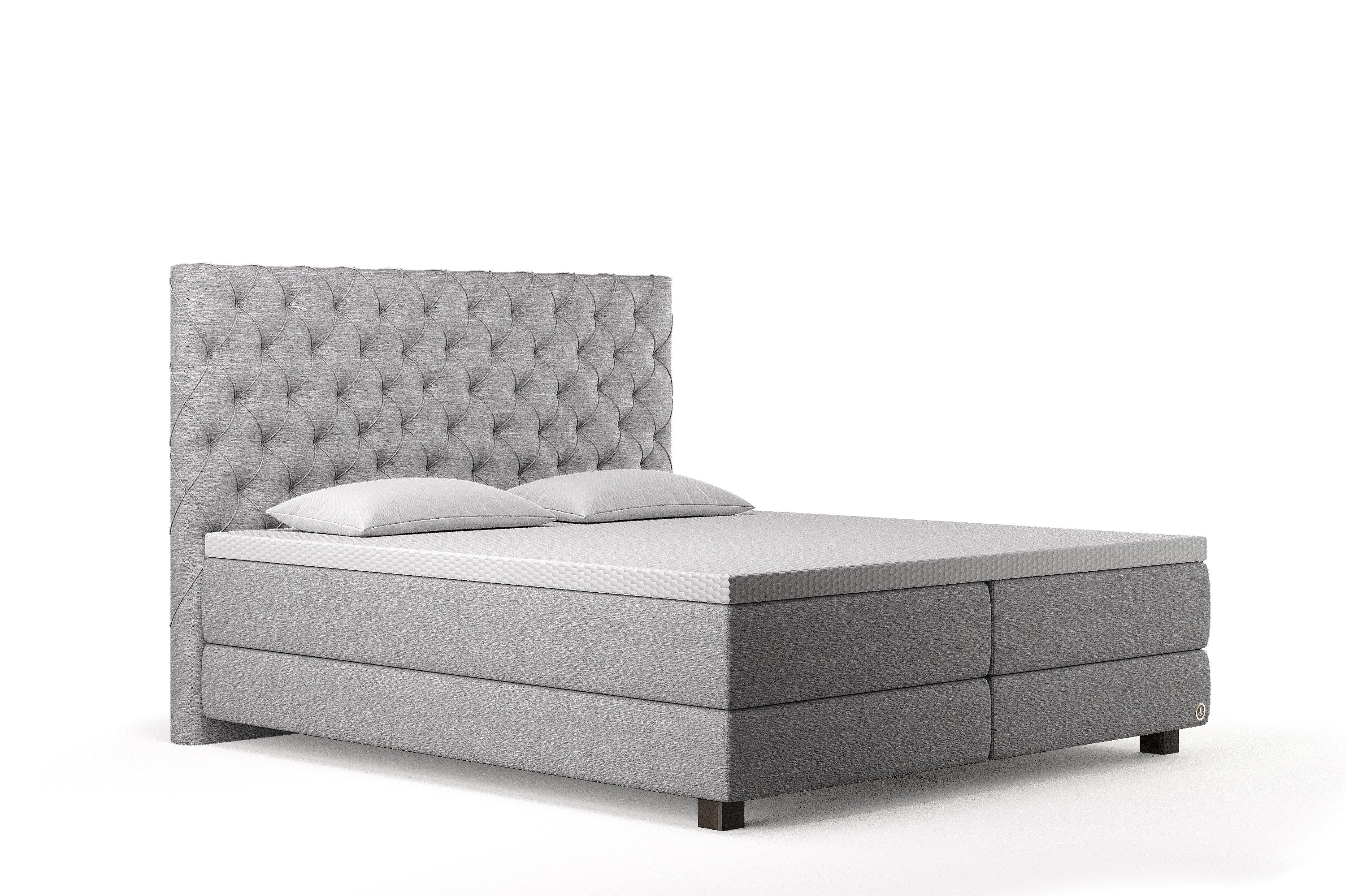 Di-Lara® Xenia Boxspringbett mit Matratze und Topper