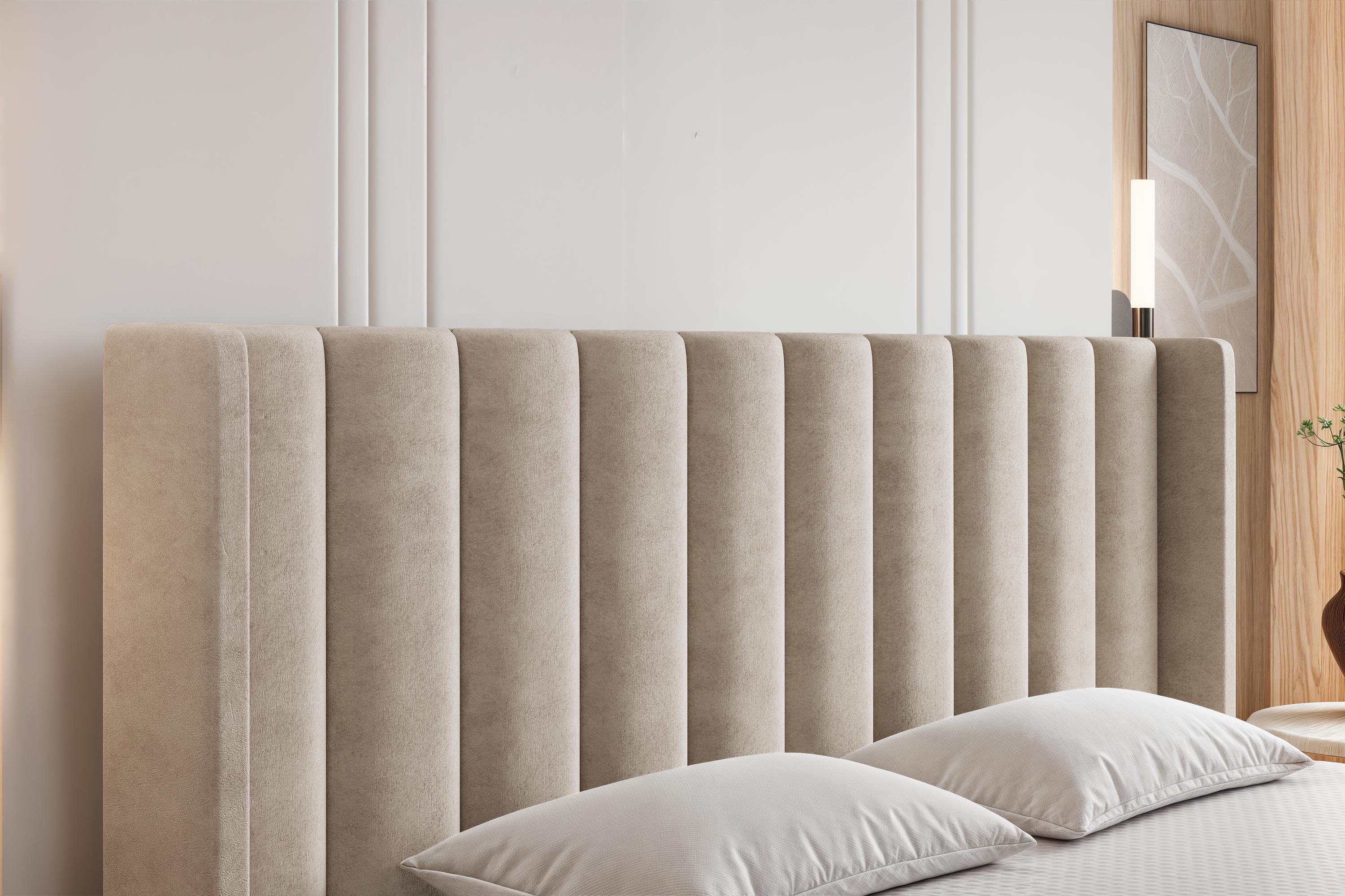 Di-Lara® Zorya Boxspringbett mit Matratze und Topper