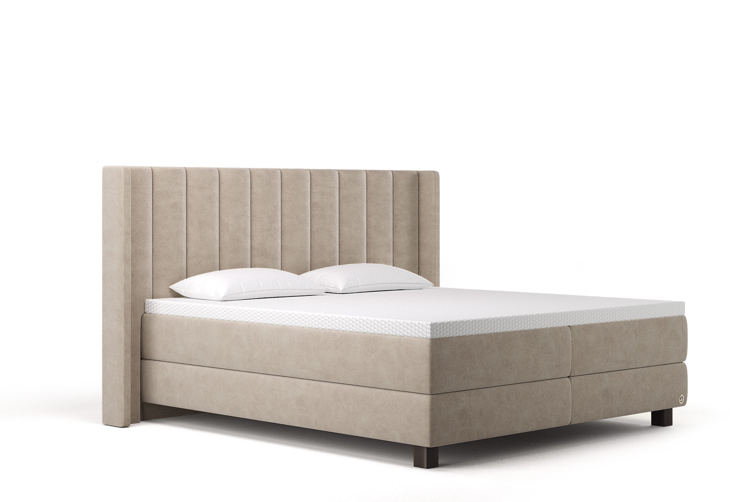 Di-Lara® Zorya Boxspringbett mit Matratze und Topper