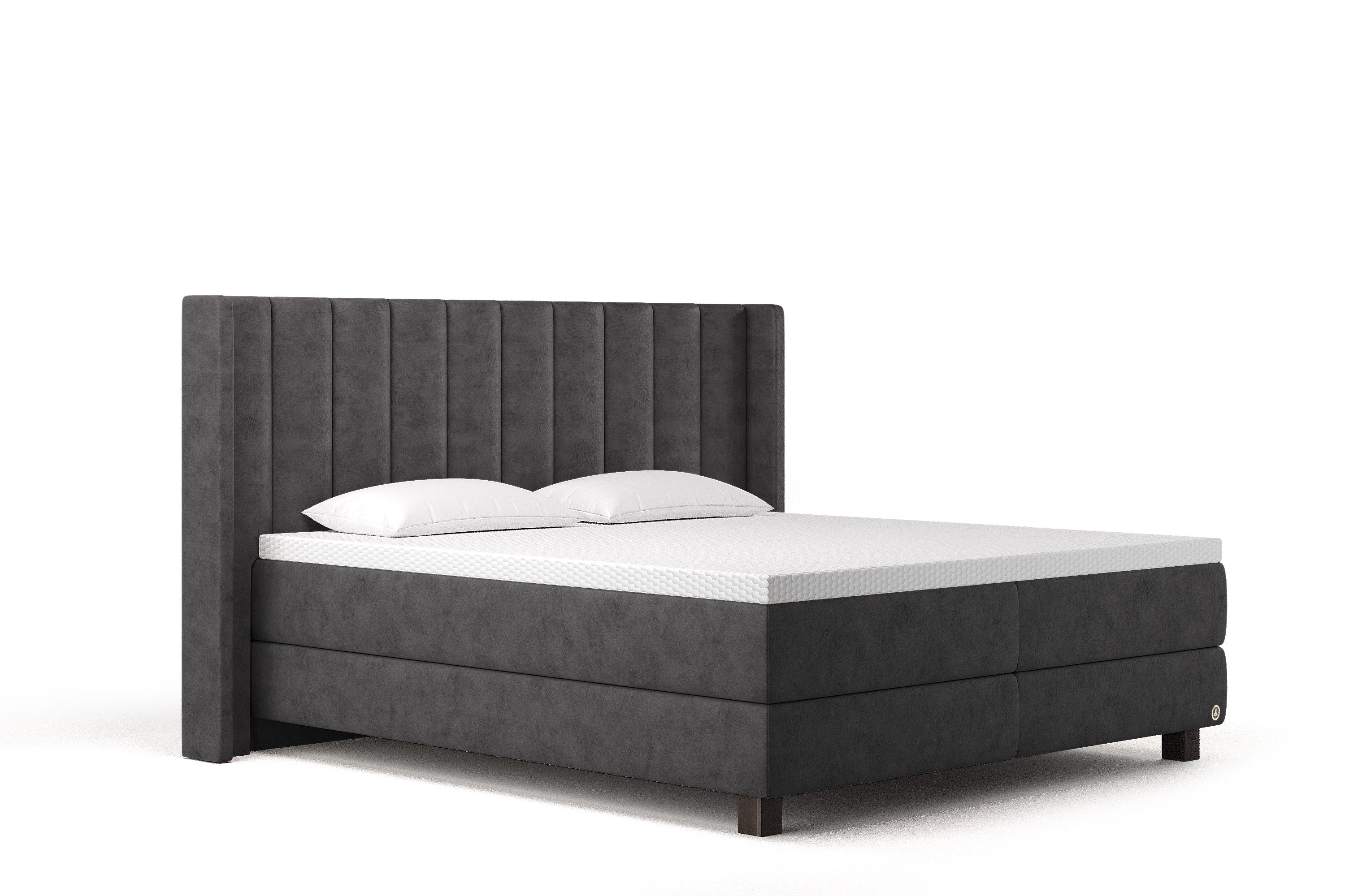 Di-Lara® Zorya Boxspringbett mit Matratze und Topper