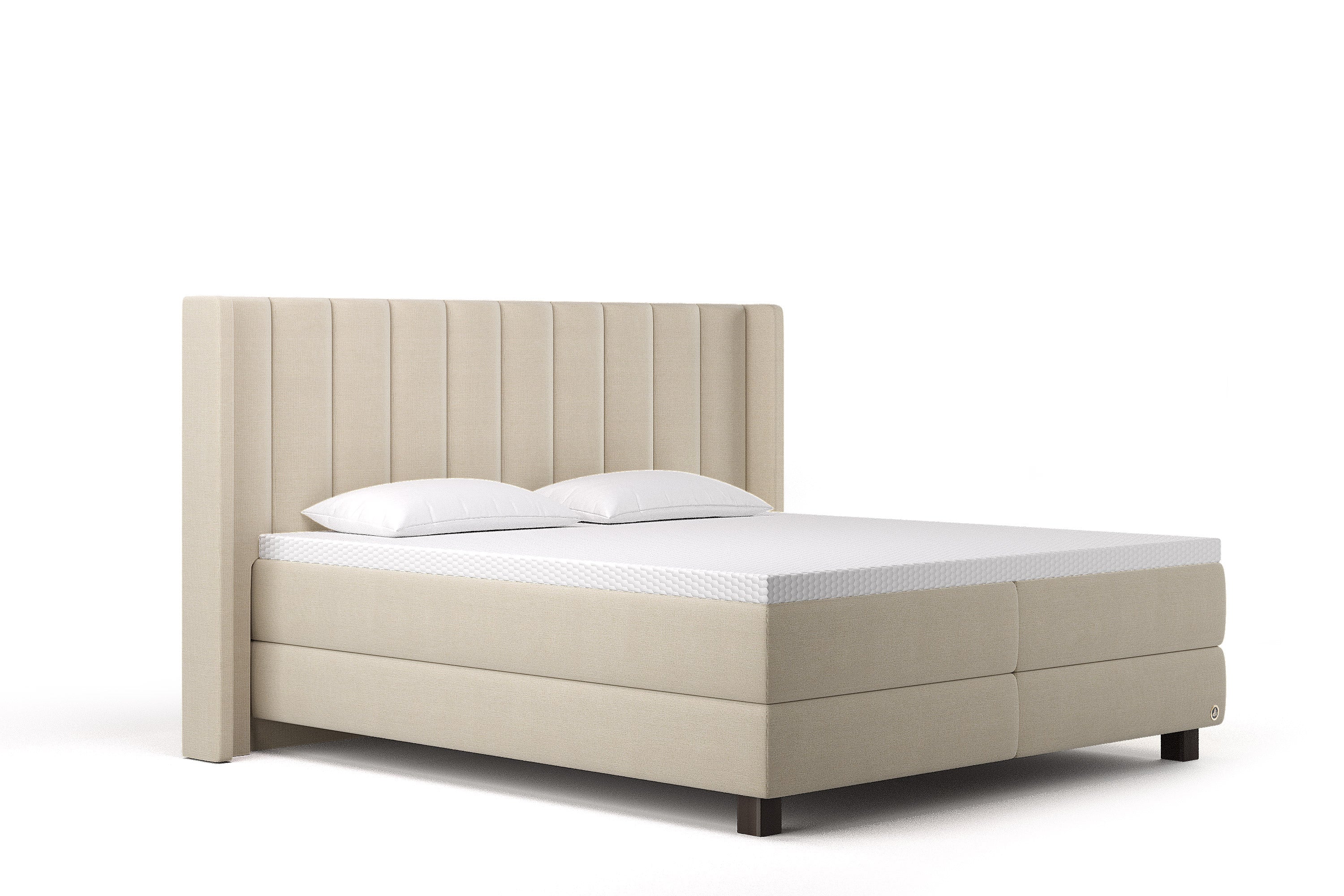 Di-Lara® Zorya Boxspringbett mit Matratze und Topper