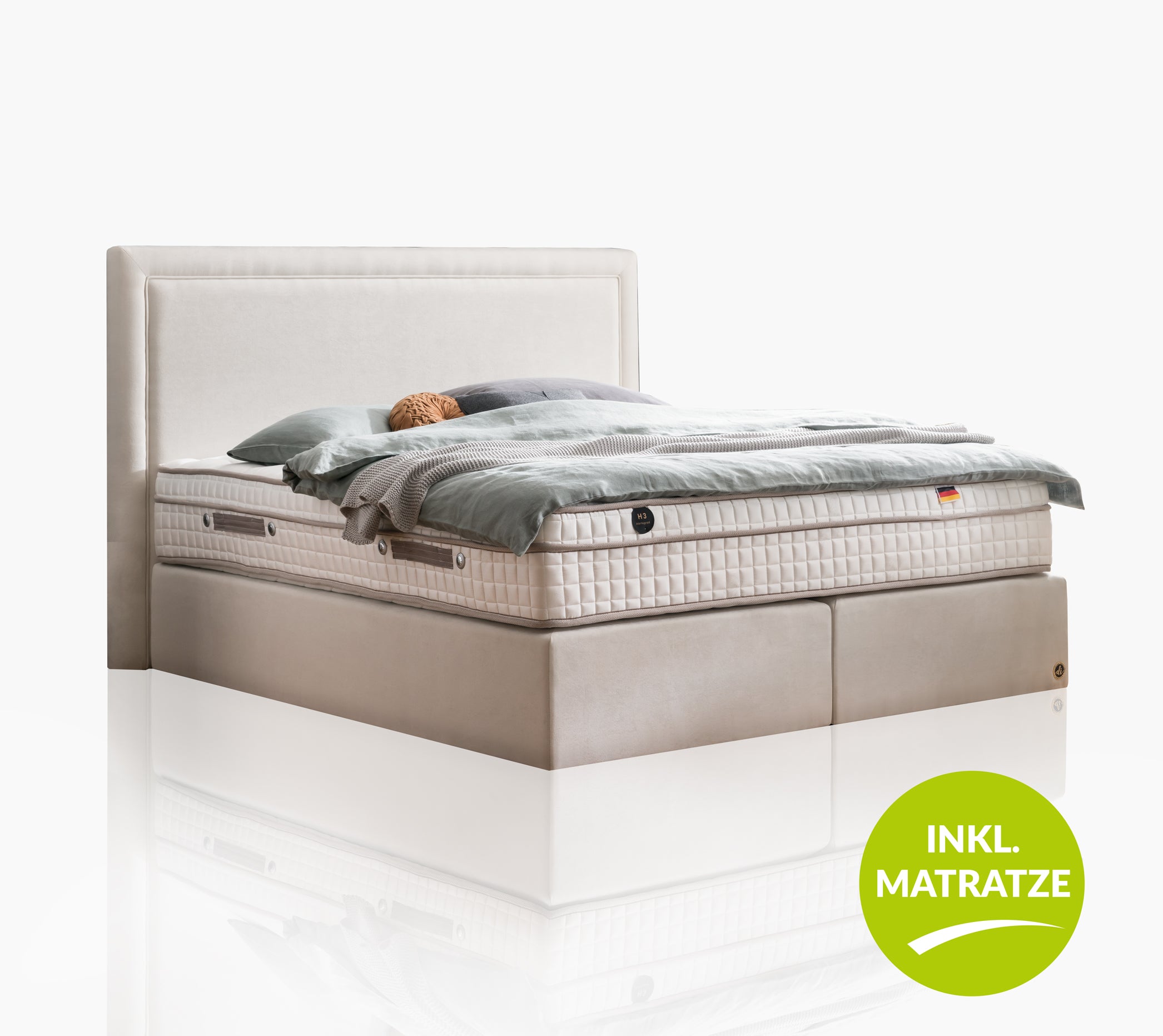 Di-Lara® Bordeaux Boxspringbett