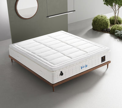 Di-Lara® Viola Matratze - inkl. YOGA-Gelschaum-Topper