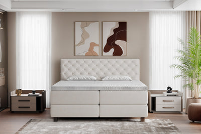 Di-Lara® Artemis Boxspringbett mit Matratze(n) und Topper