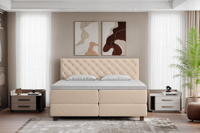 Di-Lara® Artemis Boxspringbett mit Matratze(n) und Topper