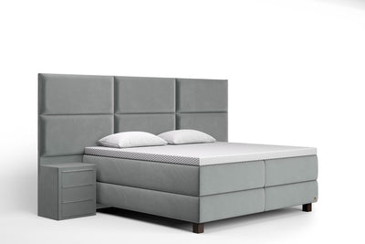 Di-Lara® Athene Boxspringbett mit Matratze(n) und Topper inkl. 2 Nachtkommoden