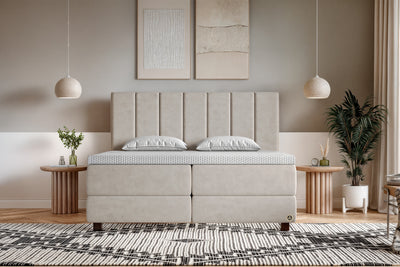 Di-Lara® Belisama Boxspringbett mit Matratze(n) und Topper