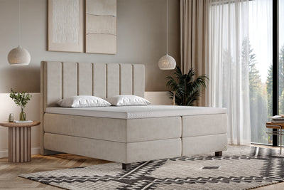 Di-Lara® Belisama Boxspringbett mit Matratze(n) und Topper