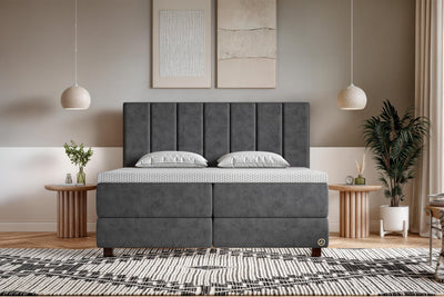 Di-Lara® Belisama Boxspringbett mit Matratze(n) und Topper