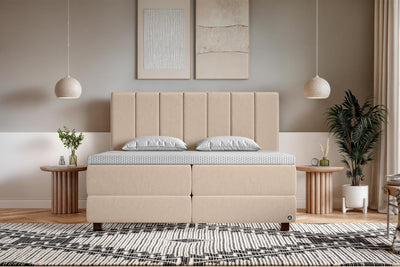 Di-Lara® Belisama Boxspringbett mit Matratze(n) und Topper