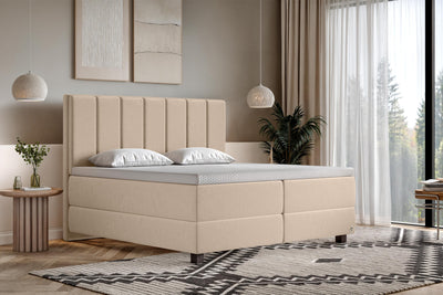 Di-Lara® Belisama Boxspringbett mit Matratze(n) und Topper