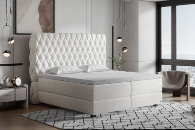 Di-Lara® Cleopatra Boxspringbett mit Matratze(n) und Topper