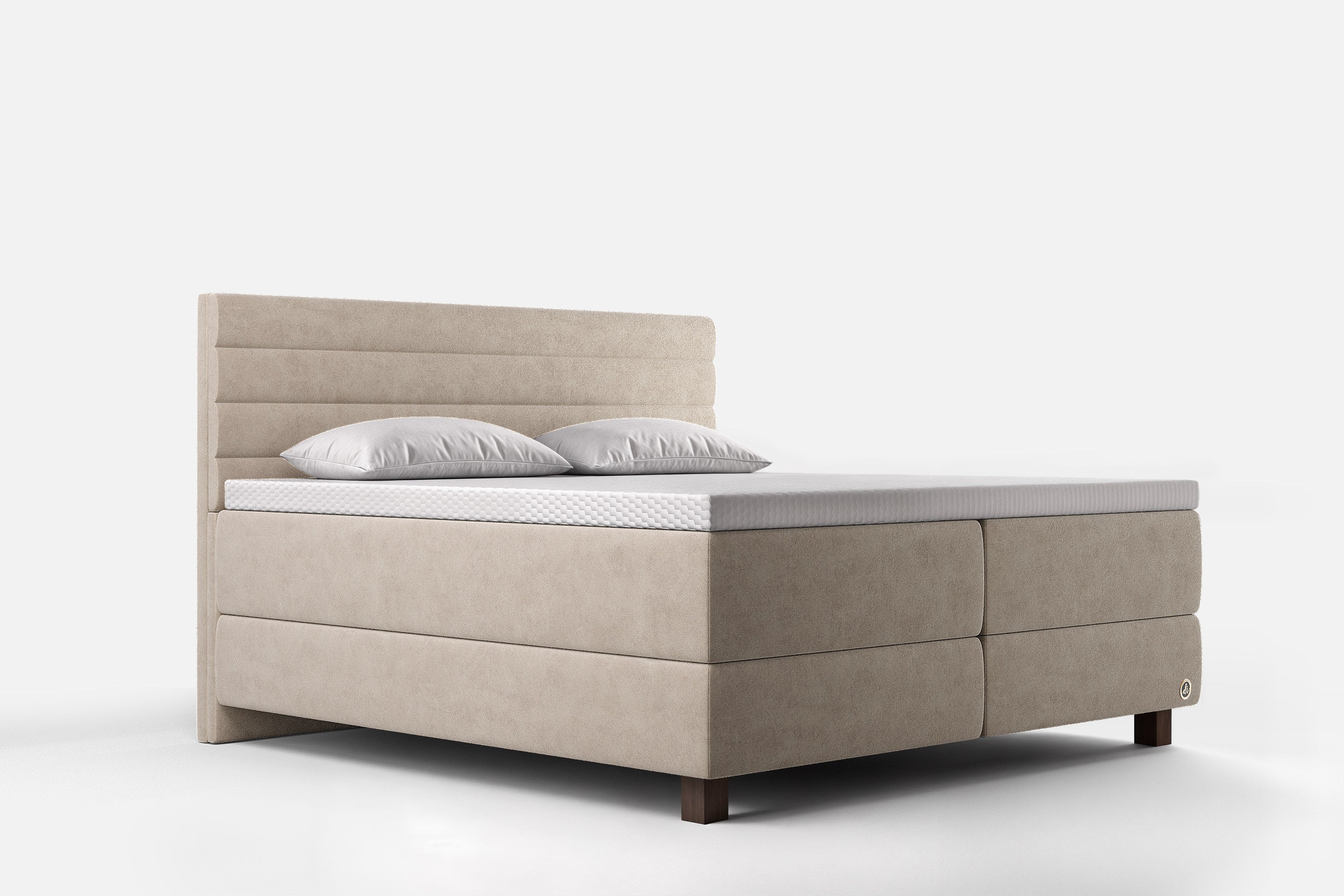 Di-Lara® Eos Boxspringbett mit Matratze und Topper