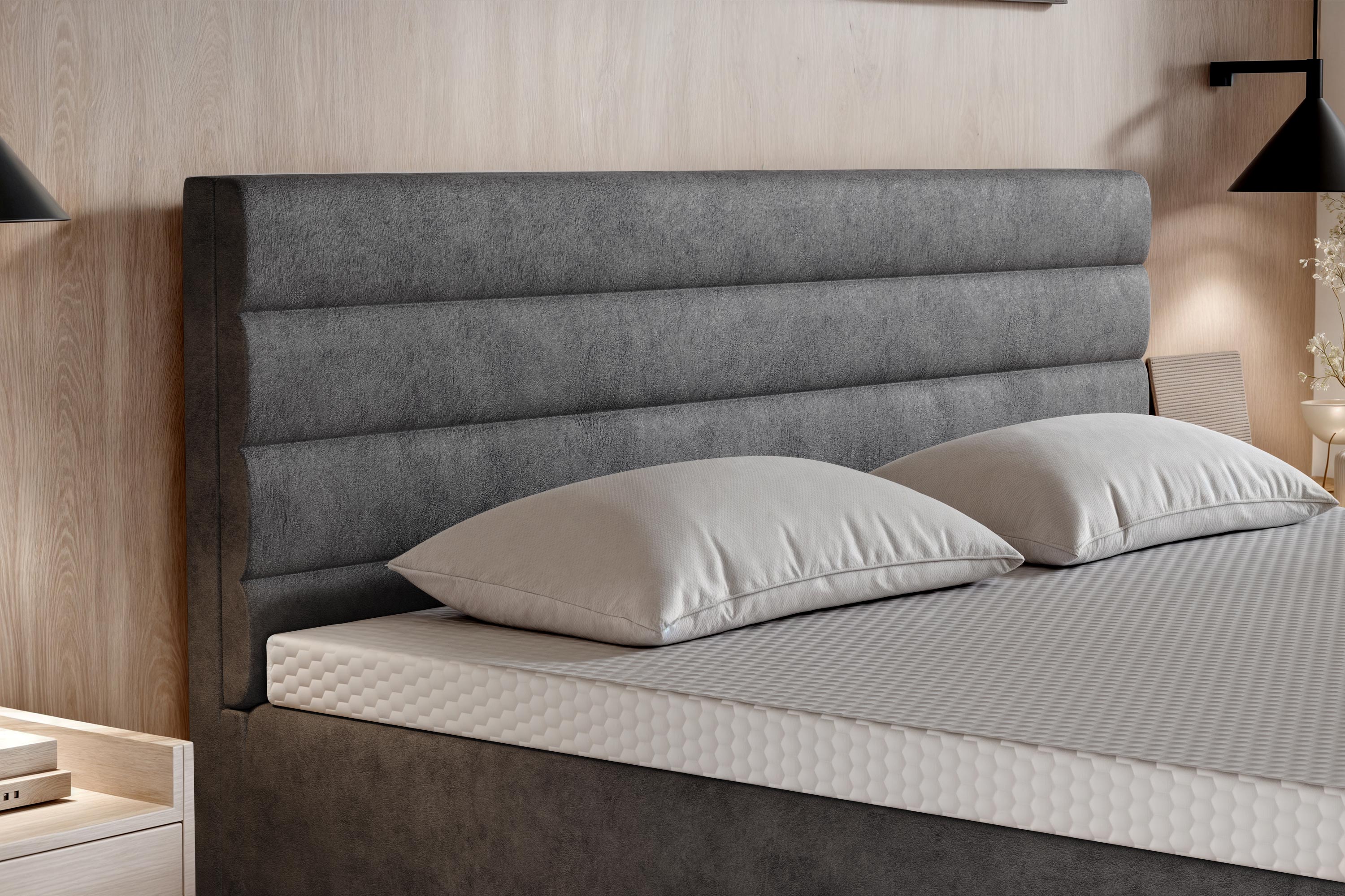 Di-Lara® Eos Boxspringbett mit Matratze und Topper
