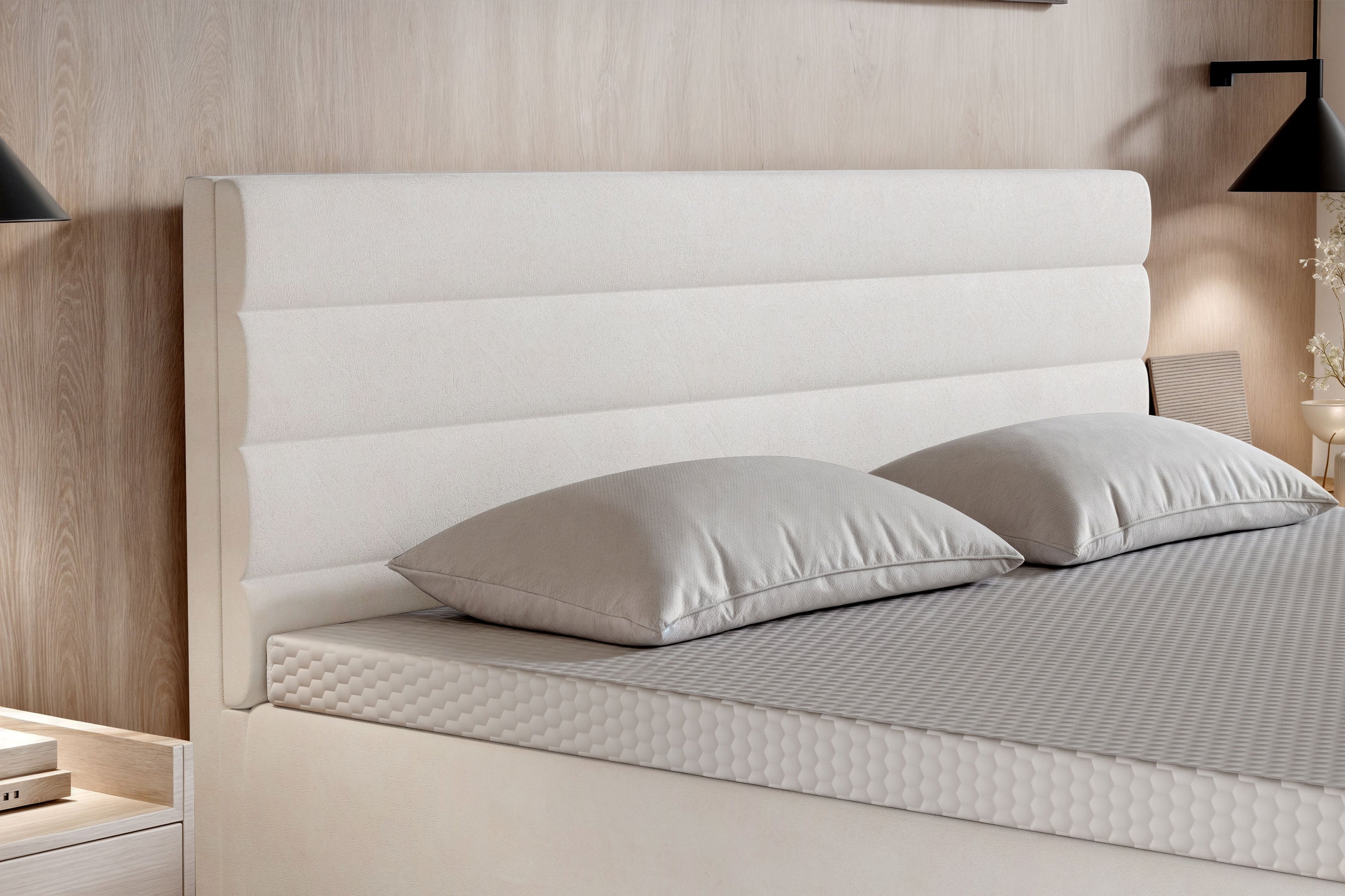 Di-Lara® Eos Boxspringbett mit Matratze und Topper