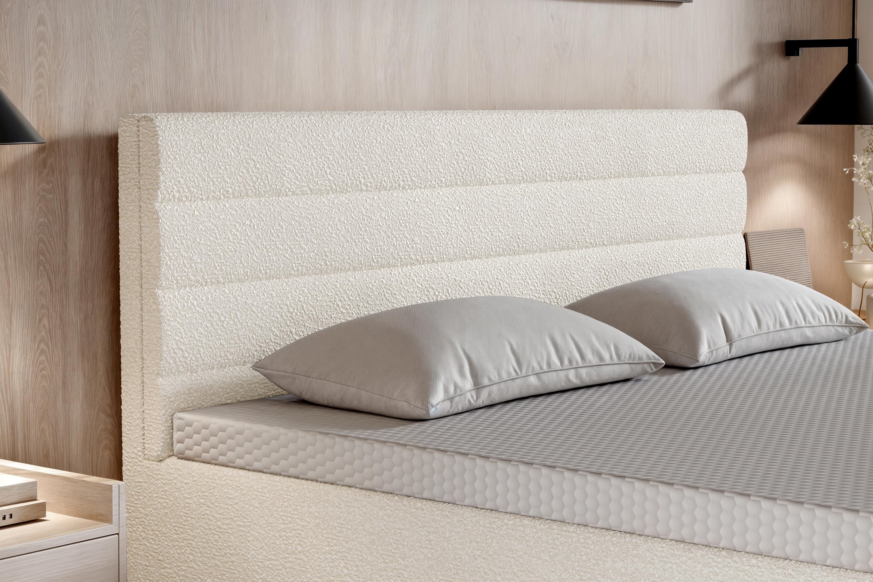 Di-Lara® Eos Boxspringbett mit Matratze und Topper