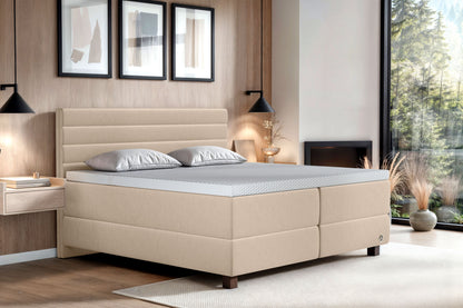 Di-Lara® Eos Boxspringbett mit Matratze und Topper