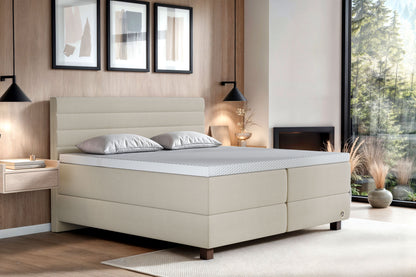 Di-Lara® Eos Boxspringbett mit Matratze und Topper