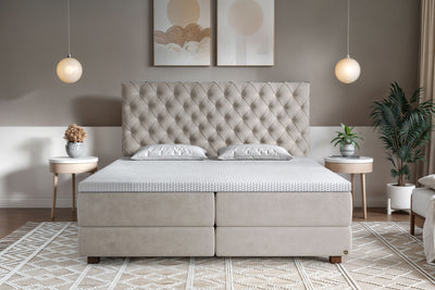 Di-Lara® Xenia Boxspringbett mit Matratze(n) und Topper