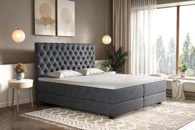 Di-Lara® Xenia Boxspringbett mit Matratze(n) und Topper