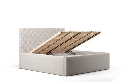 Di-Lara® Artemis Polsterbett mit Stauraum