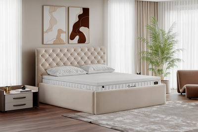 Di-Lara® Artemis Polsterbett mit Stauraum