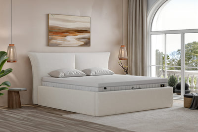 Di-Lara® Asteria Polsterbett mit Stauraum