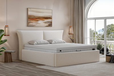 Di-Lara® Asteria Polsterbett mit Stauraum