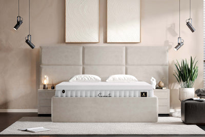 Di-Lara® Athene Polsterbett mit Stauraum