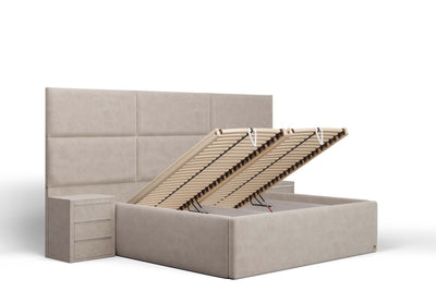 Di-Lara® Athene Polsterbett mit Stauraum