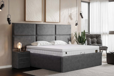 Di-Lara® Athene Polsterbett mit Stauraum