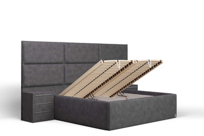 Di-Lara® Athene Polsterbett mit Stauraum