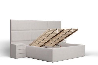 Di-Lara® Athene Polsterbett mit Stauraum