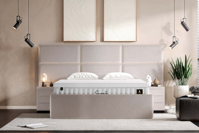 Di-Lara® Athene Polsterbett mit Stauraum