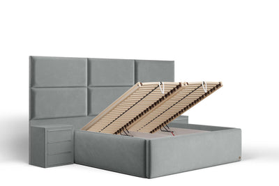 Di-Lara® Athene Polsterbett mit Stauraum