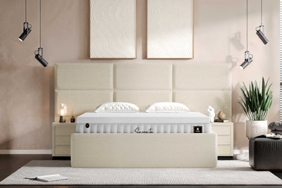 Di-Lara® Athene Polsterbett mit Stauraum