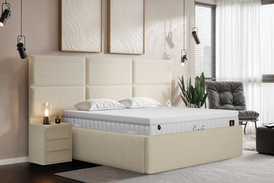 Di-Lara® Athene Polsterbett mit Stauraum