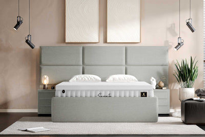 Di-Lara® Athene Polsterbett mit Stauraum