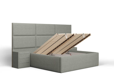 Di-Lara® Athene Polsterbett mit Stauraum