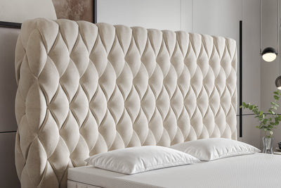 Di-Lara® Cleopatra Deluxe Polsterbett mit Stauraum