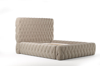 Di-Lara® Cleopatra Deluxe Polsterbett mit Stauraum